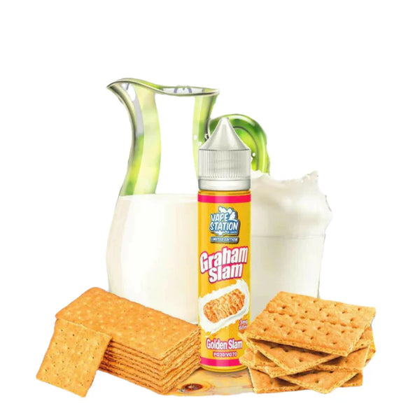 Vape Station Limited Edition Graham Slam بسكويت بالحليب